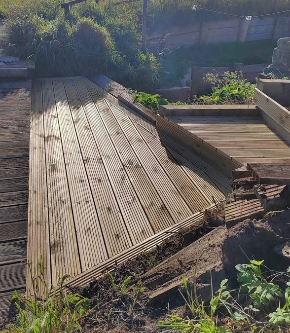 Decking repairs and replacement.