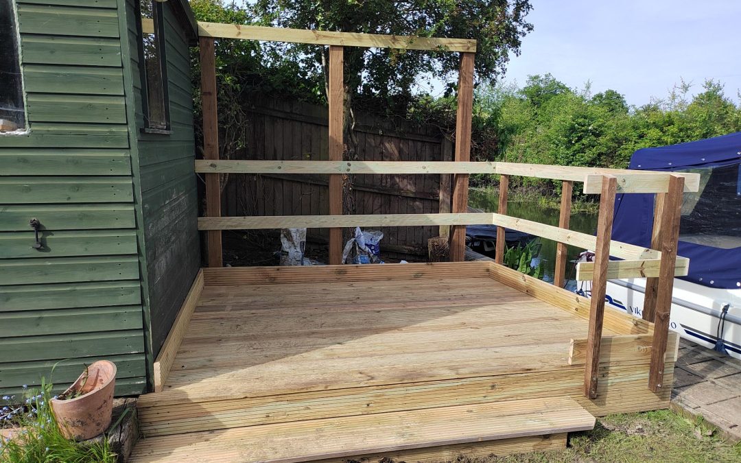 Decking area